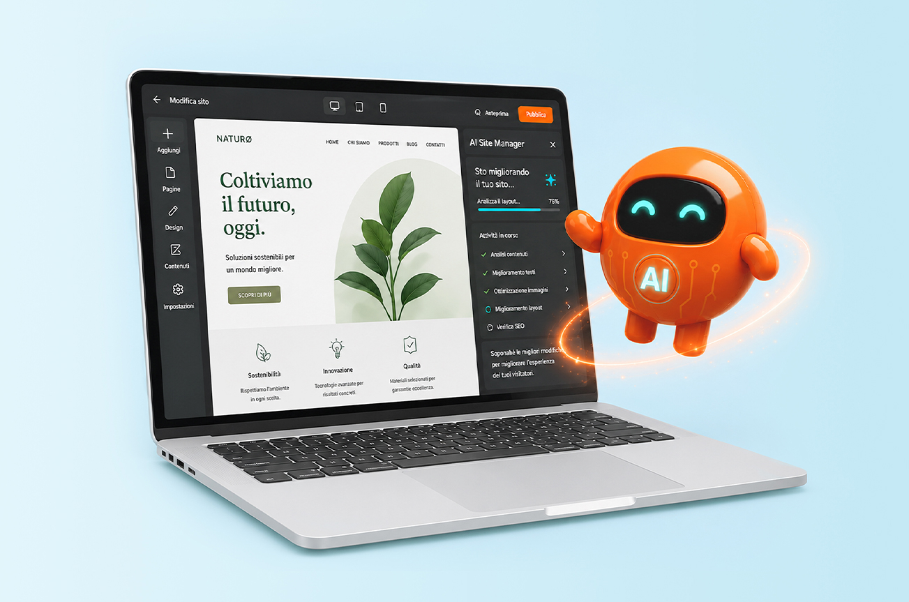 Il nuovo hosting AI di Aruba: arriva anche l’AI Site Manager